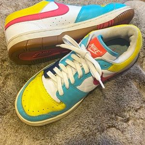 Women’s Nike Air Force Ones - Colorful / vintage